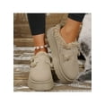 thumbnail image 3 of Women Soft Snow Boots - Thermal Lined Warm Ankle Boots - Comfortable Outdoor Slip-On Shoes for Women, 3 of 9