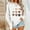 White, variant on POROPL Womens Sweatshirts Fashion Long Sleeve Sweatshirts Casual Loose Hearts Print Pullover Fall Clothing