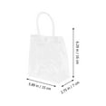 thumbnail image 4 of 12pcs Reusable Clear Gift Bag Plastic Gift Wrapping Bags Clear Gift Tote Bags, 4 of 8