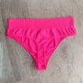 thumbnail image 4 of TANGNADE Thongs for Women High Waisted Bikini Underwear Smooth Hipster Breathable Ladies Panties Hot Pink, 4 of 9