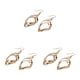 thumbnail image 5 of Guardurnaity 1 par de pendientes colgantes con lazo en para diario, cadena larga, joyería femenina, decoraciones de moda para mujer, Type1 NO1, 5 of 6