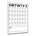 thumbnail image 4 of Ready2HangArt Modern Monthly Dry Erase Calendar - White, 4 of 4