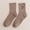 Coffee, variant on MSJUHEG Socks for Women,Running Socks,Fuzzy Socks,Womens Ankle Socks,Crew Socks for Women,Cute Socks Embroidery Warm Socks Women's Thick Socks Black One Size