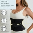 thumbnail image 4 of Postpartum Belly Band With Double Pull Mechanism, Adjustable Compression For Seamless Abdominal Support And Body Shaping, Breathable Elastic Design, Ideal For Postnatal Recovery (Black), 4 of 5