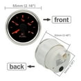thumbnail image 3 of Car Boat Marine 52mm Fuel Level Gauge With Fuel Sending Unit 240-33ohm With 8 Color Backlight For Oil Tank Level Indicator Meter ,Suits Most Tanks, 3 of 5