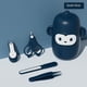 thumbnail image 1 of Kit de uñas para bebé, cortaúñas para bebé, tijera, lima de uñas, pinzas, kit de cuidado para bebé 4 en 1 para recién nacido, bebé, niño pequeño, azul, 1 of 5