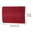 thumbnail image 3 of Yokan Pet Sofa Mat with Pillow, Heat Relief Dog Bed, Soft Furry Canvas Cover for Medium Dogs, Machine Washable, Protective & Comfortable, Ideal for Sofa & Floor Use, 100x75cm, 6 Colors, 3 of 4