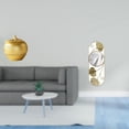thumbnail image 2 of Escultura de frutas,Figura decorativa de fruta para decoración del hogar,Escultura de estatua decorativa de resina,Espejo de pared,Espejo decorativo nórdico para colgar en la pared, 2 of 8