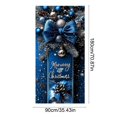 thumbnail image 3 of Ouuluon Festive Christmas Door Curtain, 35X71 inch Hanging Cover for Front Door Wall Holiday Party Decoration, 3 of 7