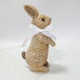 thumbnail image 4 of JEWLALO 2PCS Rattan Rabbit Easter Decorations, Bunny Easter Ornaments, Outdoor Garden Statue Animals Figurine for Home Farmhouse Courtyard Lawn Tabletop Decoration, Gifts for Easter (Brown), 4 of 9