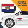 thumbnail image 7 of Magnet Me Up Missouri US State Flag Vinyl Automotive Magnet Decal, 4x6 Inches, 7 of 7