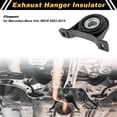 thumbnail image 3 of Soporte de Escape Muffler de Unique Bargains para Mercedes-Benz Vito W639 2003-2014, Reemplazo de Aislador de Soporte de Escape 6394100681 Metal Goma Negro 1 pieza, 3 of 6