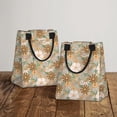thumbnail image 3 of XMXT Reusable Lunch Bag Women, Retro Floral Design Print Insulated Lunch Tote for Office Travel, 3 of 8