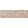 thumbnail image 2 of Peinture de Bordure de Papier Peint Abstrait Blanc Brun par Conception, Rouleau 15' x 6.75'', 2 of 3