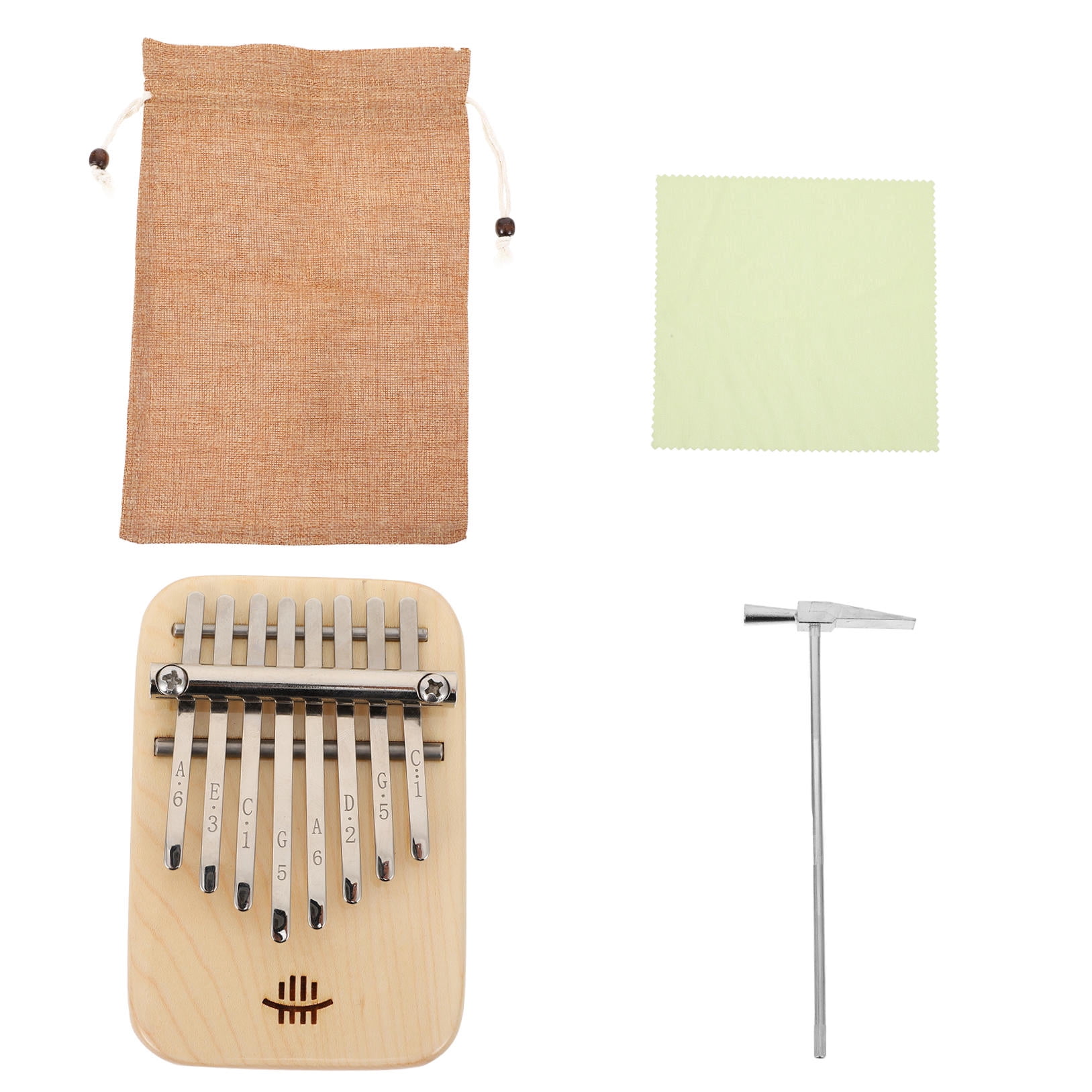 KHBUAB Finger Thumb Piano Portable Kalimba for Beginners Leisure 1Pcs