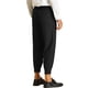 thumbnail image 3 of Pantalones formales para hombre INSPIRE CHIC con pliegues, cierre en la parte inferior, ajustados y recortados, 32, negros, 3 of 5