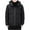 Black Jacket for Men, variant on Mrmaere Men's Hooded Puffer Jacket Zip-Front Warm Casual Outerwear for Winter Daily & Outdoor Wear Beige L