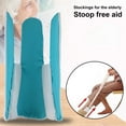 thumbnail image 1 of Sock Aid Device for Seniors Terry Cloth Sock Helper Aide Tool Easy Sock Threader No Bending Secure Grip Sock Assist Device, 1 of 8