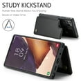 thumbnail image 4 of ShieldPlus for Samsung Galaxy Note20 Ultra Case Wallet with Card Holder, Note 20 Ultra 5G Wallet Case for Women Men with RFID Blocking, Durable Kickstand Shockproof Case for Galaxy Note20 Ultra,Black, 4 of 7