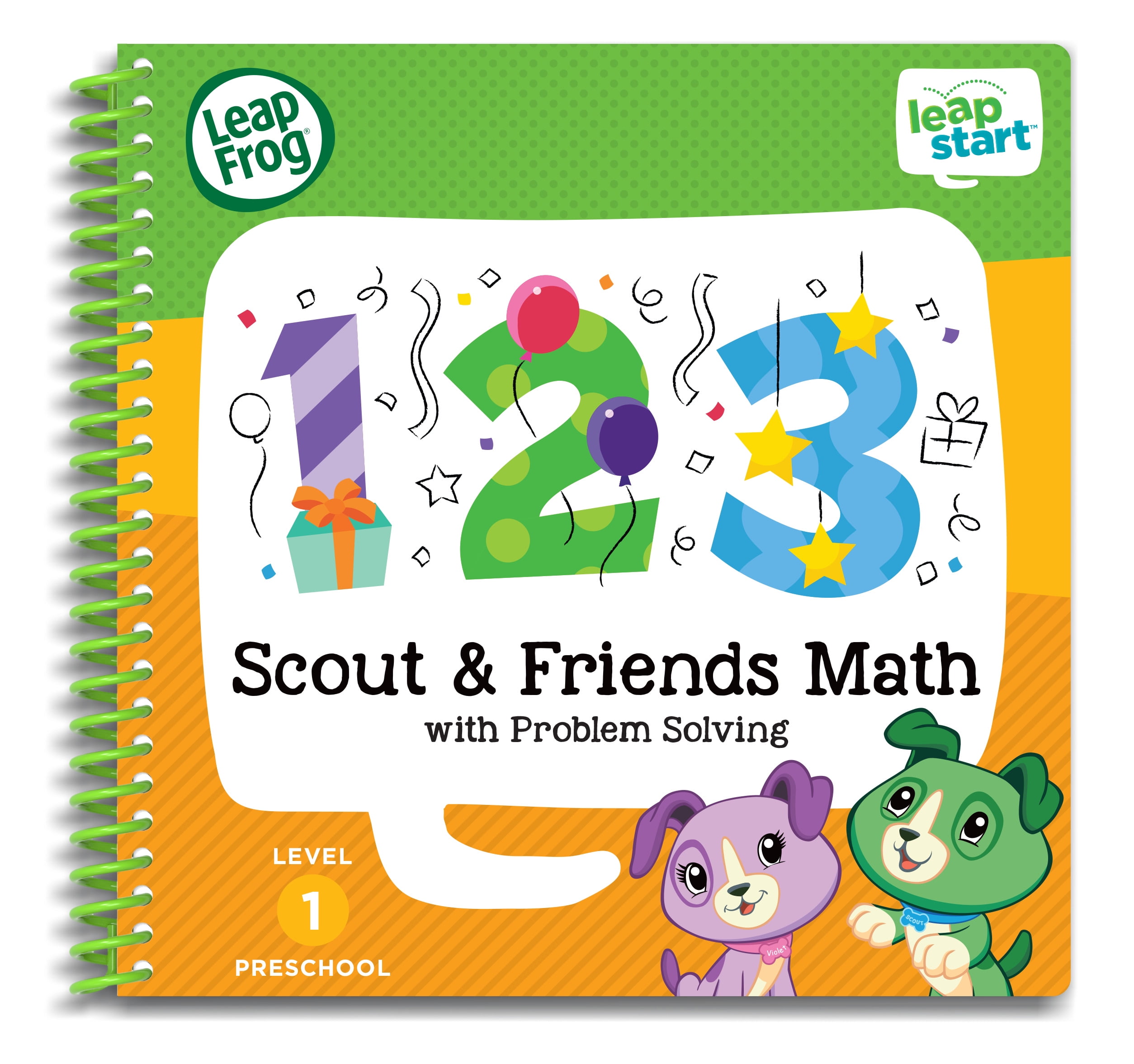 LeapFrog LeapStart Preschool Math Activity Learning Book for Kids - Walmart.com - Walmart.com