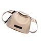 thumbnail image 4 of Bolso de lona color caqui multifuncional, elegante, con correas ajustables y cierre de seguridad para ir de compras y fiestas, 4 of 8