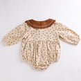 thumbnail image 2 of Gibobby Mamelucos para bebe niña Ropa de mono de manga larga de otoño Floral de algodón para bebés recién nacidos(A, 18-24 Meses), 2 of 5