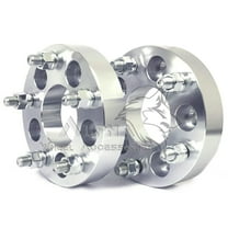 2 Wheel Adapters 5x108 To 5x114.3 For Ford Focus Fusion 1.25" Thick 12x1.5 Studs 5x4.25 To 5x4.5