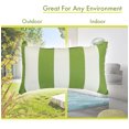 thumbnail image 7 of Majestic Home Goods Vertical Stripe Indoor Outdoor Small Decorative Throw Pillow, 7 of 7