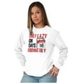thumbnail image 4 of Only Lazy on Days that End in Y Funny Long Sleeve TShirt Men Women Brisco Brands X, 4 of 6