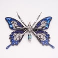 thumbnail image 3 of 3D Steampunk Metal Mechanical Butterfly Model Kit (100+PCS/Blue), 3 of 8