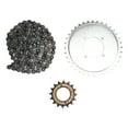 thumbnail image 2 of Sprocket,114 Link Drive Chain Link Motorcycle Chain Tooth Sprocket Enhanced Features, 2 of 14