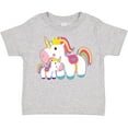 thumbnail image 3 of Inktastic Unicorn Lover Mom Daughter Grandma Grandchild Girls Toddler T-Shirt, 3 of 5