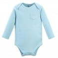 thumbnail image 3 of Touched by Nature Organic Cotton Long-Sleeve Bodysuits 5pk, Cactus, Preemie, 3 of 6