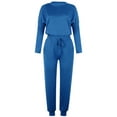 thumbnail image 2 of Aunavey Women's 2 Piece Tracksuit Sport Outfits Long Sleeve Tops and Pants Set Sweatsuits, 2 of 7