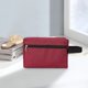 thumbnail image 5 of Xihbxyly mi pedido Necesario portátil de doble capa para mujer, color rojo sangre, multifuncional, de tela, para guardar artículos de tocador, 5 of 5