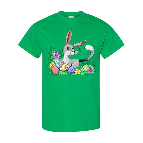 Inktastic Easter Bilby with Eggs and Flowers T-Shirt