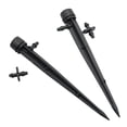 thumbnail image 6 of Cheer.US 20 Pcs 360 Degree Adjustable Gardening Adjustable Irrigation Dripper on Stake 8 Holes Watering Sprinklers Nozzle Tools Micro Drip Irrigation System for Garden/Greenhouse/Lawn, 6 of 7