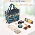 thumbnail image 5 of FORMRS Womens Corduroy Tote Bag Crossbody Shoulder Handbag with Pocket, Dark Mountains, 5 of 7
