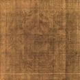 thumbnail image 1 of Ahgly Company Indoor Square Oriental Orange Industrial Area Rugs, 7' Square, 1 of 4