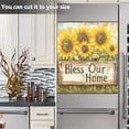 thumbnail image 3 of Sunflower Dishwasher Magnet Cover Reuseable Refrigerator Magnet Cover Decal Fridge Microwave Stickers Hoilday Party Decor 23 x 26 Inch, 3 of 5