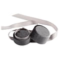 thumbnail image 1 of Joyero cilíndrico Jinwen con lazo desmontable gris portátil, 1 of 8