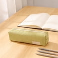 thumbnail image 3 of Large Capacity Corduroy Pencil Bag with Secure Zipper - Stylish, Durable Organizer for Daily Stationery Storage & Travel, 3 of 5