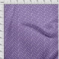 thumbnail image 4 of oneOone Silk Tabby Violet Fabric Star & Baubles Craft Projects Decor Fabric Printed By The Yard 42 Inch Wide, 4 of 5