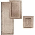 thumbnail image 2 of InterDesign Microfiber Spa Non-Slip Long Bathroom Rug, 60" x 21", Ivory, 2 of 3