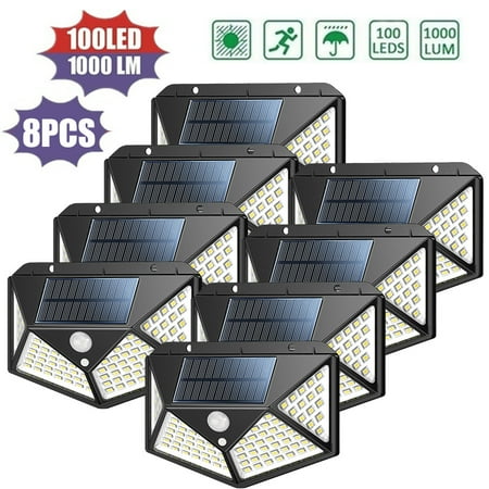 

Litom Solar Lights Outdoor Super Bright Motion Sensor Light 270° Wide Angle Wireless IP65 Waterproof Security Wall Lights for Front Door Yard Garage Deck Pathway Porch
