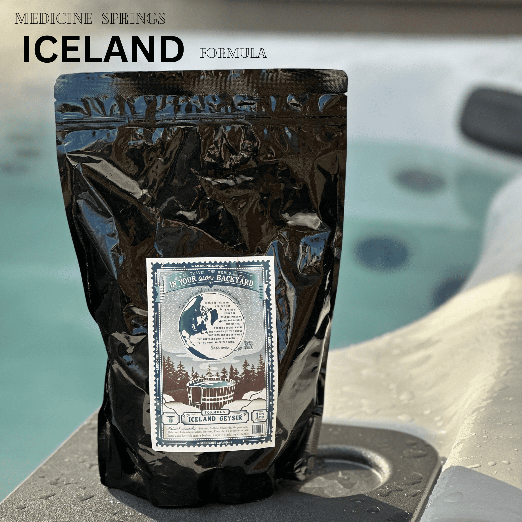 Medicine Springs Mineral Therapy ICELAND Formula (Hot Tub)