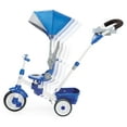 thumbnail image 6 of Little Tikes Perfect Fit 4-in-1 Trike, Convertible Tricycle, Ages 9 Months to 3 Years, Blue, 6 of 12