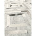 thumbnail image 2 of Pasargad Home Galaxy 5' x 8' Hand-Loomed Cowhide Silver Rug - All Ages, Indoors, 2 of 5