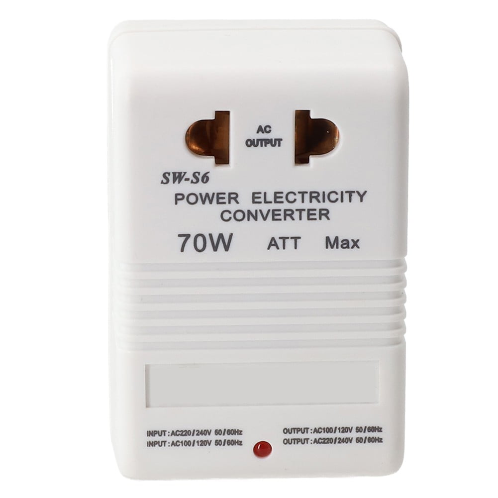 110V/120V To 220V/240V Step-Up&Down Voltage Converter 70W Transformer Travel