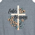 thumbnail image 3 of Instant Message - Easter Blessings - Women's Racerback Tank Top, 3 of 6
